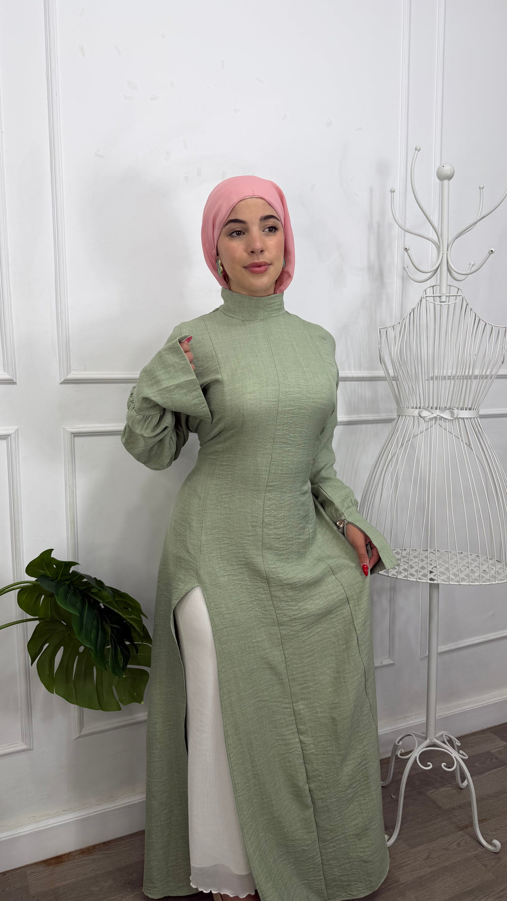 Tunique Alya – Green Tea